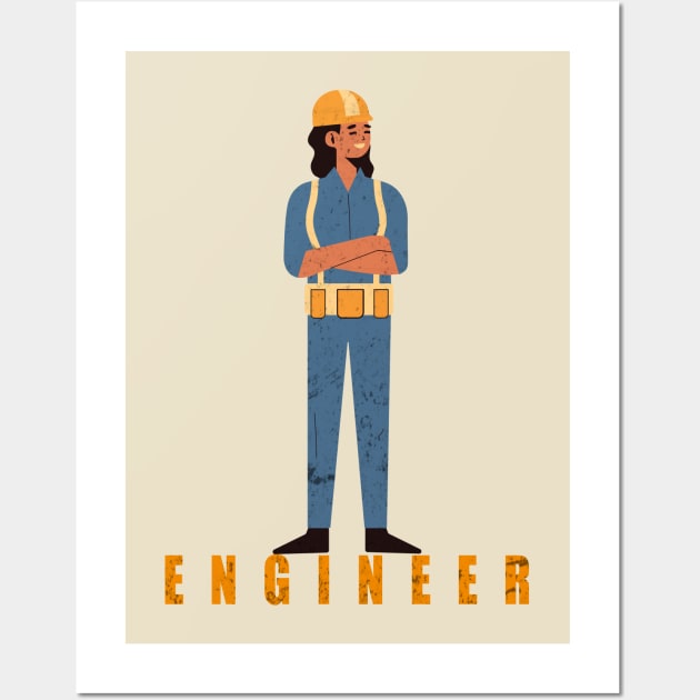 Engineer hhh Wall Art by Thedesignstuduo